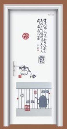 门业图片-钢木室内门钢木室内门FL-8060图片