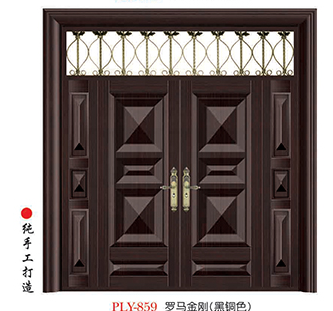 门业图片-普利雅铜铝门PLY-859PLY-859图片