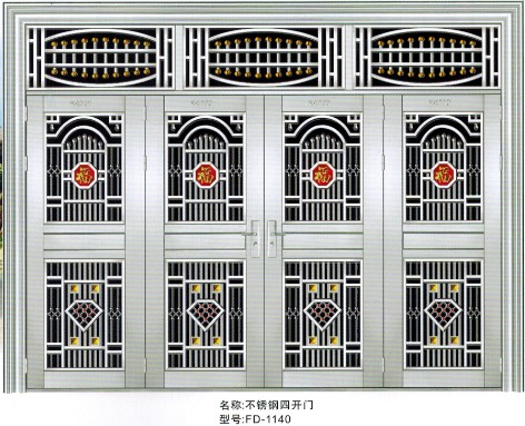 门业图片-不锈钢门不锈钢大门1569图片