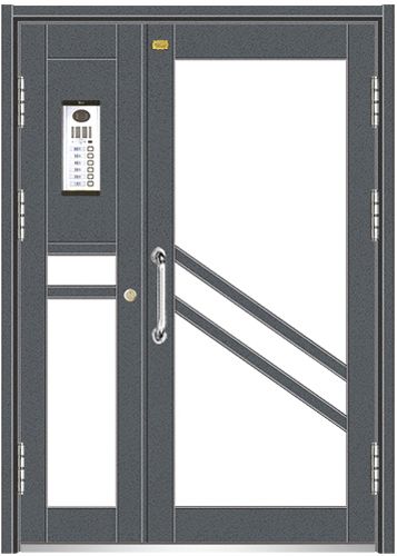 门业图片-氟碳漆系列LS-8005LS-8005-深银灰（氟碳漆）图片