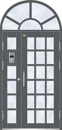 门业图片-氟碳漆系列LS-8007LS-8007-深银色（氟碳漆）图片