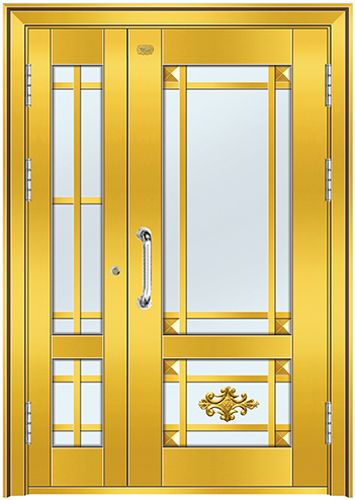 门业图片-钛金系列LS-8303LS-8303-黄钛金图片