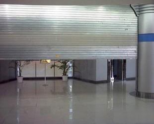 门业图片-建筑建材钢质防火卷帘门11图片