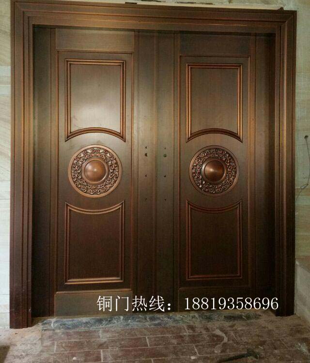 门业图片-广东聚福龙铜门佛山裕象铜门-供应电话聚福龙双开门图片
