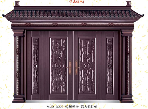 门业图片-豪华别墅大门系列MLD-8026MLD-8026图片