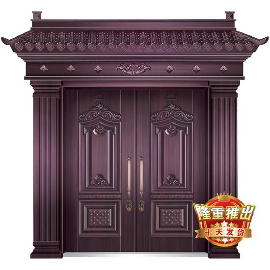 门业图片-甲级金刚别墅大门甲级金刚别墅大门仿铜门+铜门+非标门+工程门+工艺门图片