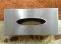 门业图片-办公酒店用品不锈钢长方形纸巾盒纸巾架1*1图片