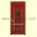 门业图片-山东工程用钢木门齐全图片