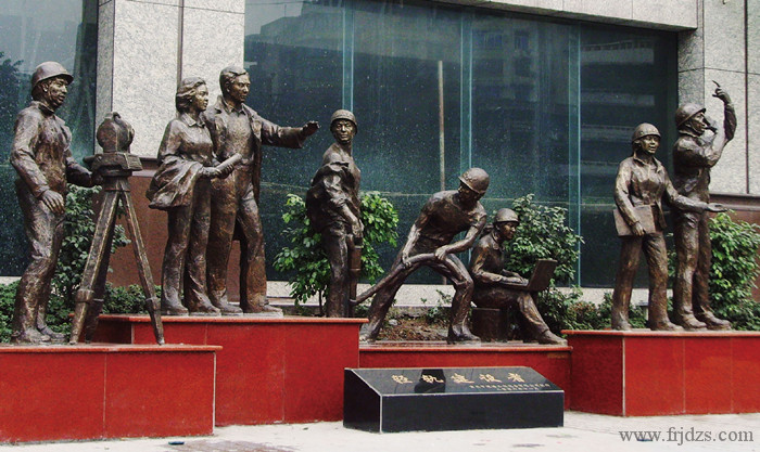 门业图片-雕塑铸铜雕塑 景观雕塑 雕塑厂家JD111图片