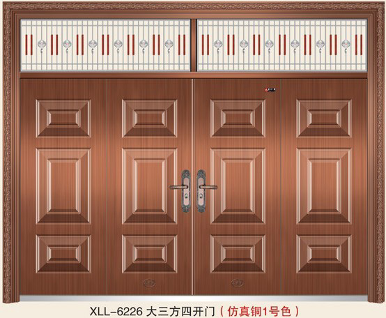 门业图片-仿真铜门系列XLL-6226XLL-6226图片