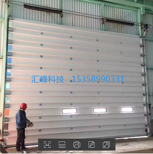 门业图片-工业提升门拜泉地区提升门厂家品质保证4000*5000图片