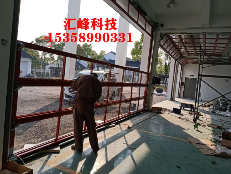 门业图片-工业提升门宁波市工业提升门  透视门  批发零售4000*5000图片