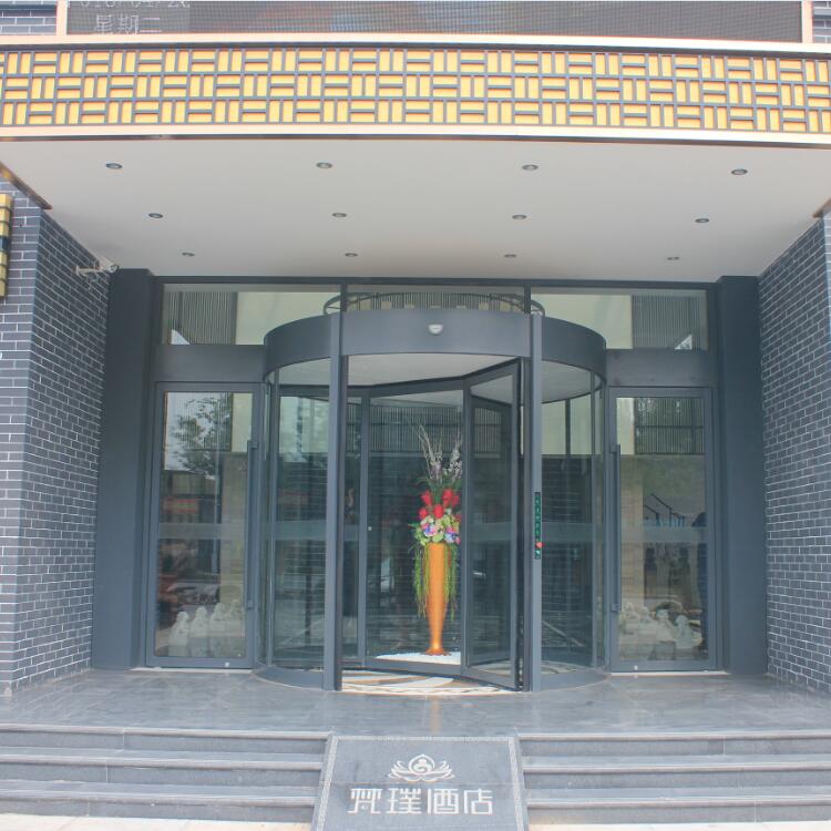 门业图片-自动旋转门三翼酒店自动旋转门报价CT-A3600-3E图片
