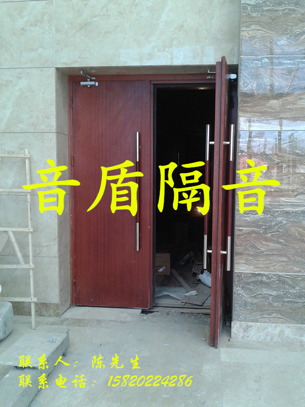 门业图片-钢制隔音门隔音材料、隔音门、钢木隔声门、酒店隔声门YDT-42图片