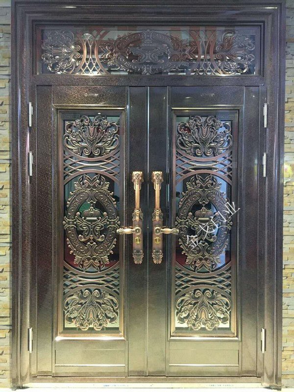 门业图片-入户门发纹对开门1780*2680图片