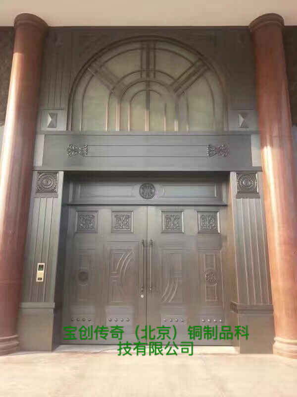 门业图片-铜门宝创铜门ZY-B002图片