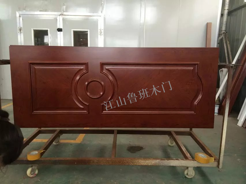 门业图片-实木复合烤漆门江山鲁班木门免漆门复合门柜门护墙板浙江门厂200*80图片
