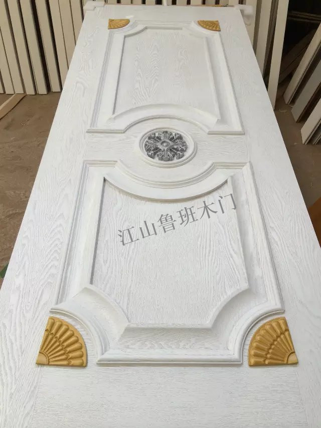 门业图片-实木复合烤漆门江山鲁班门厂柜门全木门三合板门护墙板200*80图片