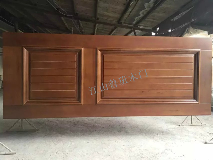 门业图片-实木复合烤漆门江山鲁班免漆门玻璃门卫生间门房间门柜门200*80图片