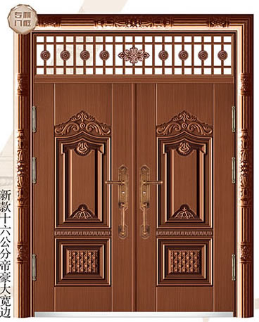 门业图片-豪华非标大门系列013君临天下双开门(强力深拉伸)013君临天下双开门(强力深拉伸)图片