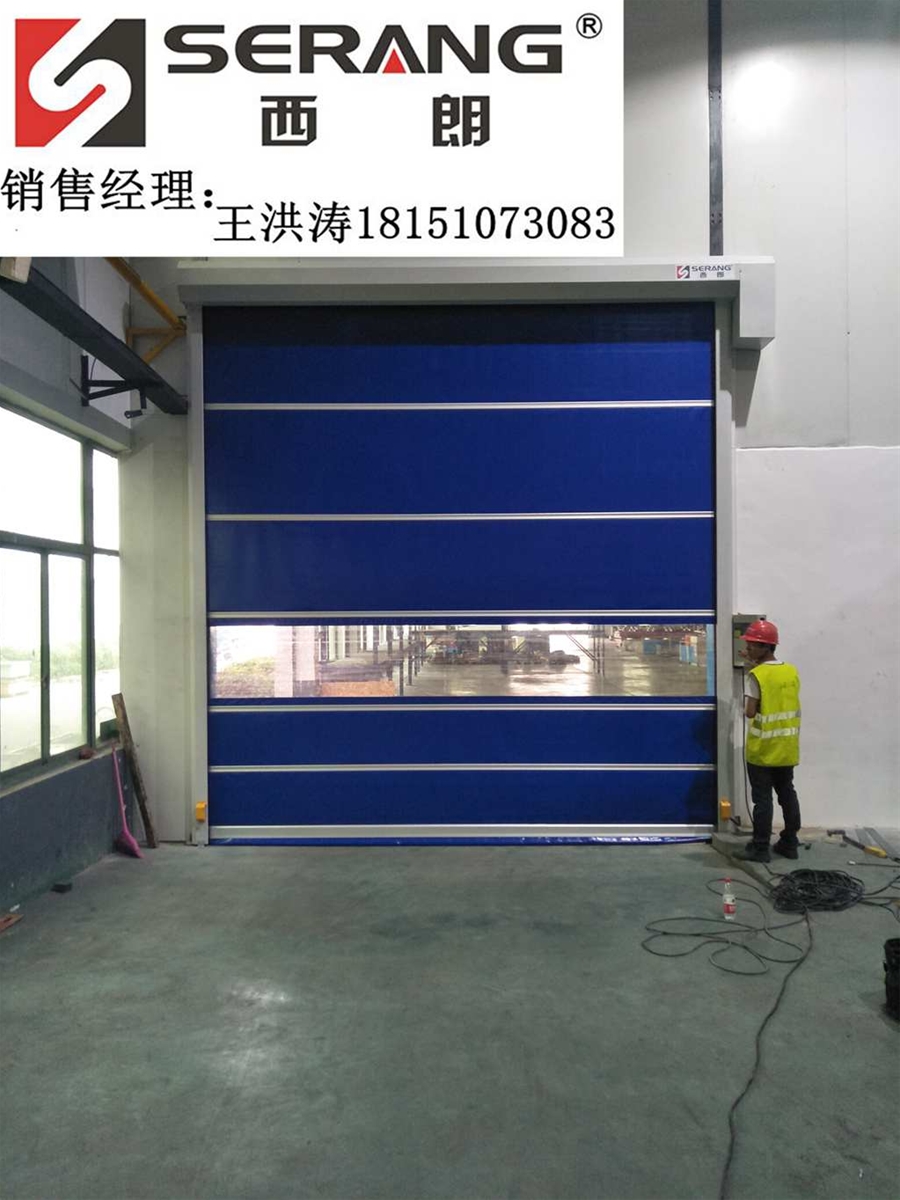 门业图片-快速卷帘门太仓密封车间快速卷帘门厂家g-105图片