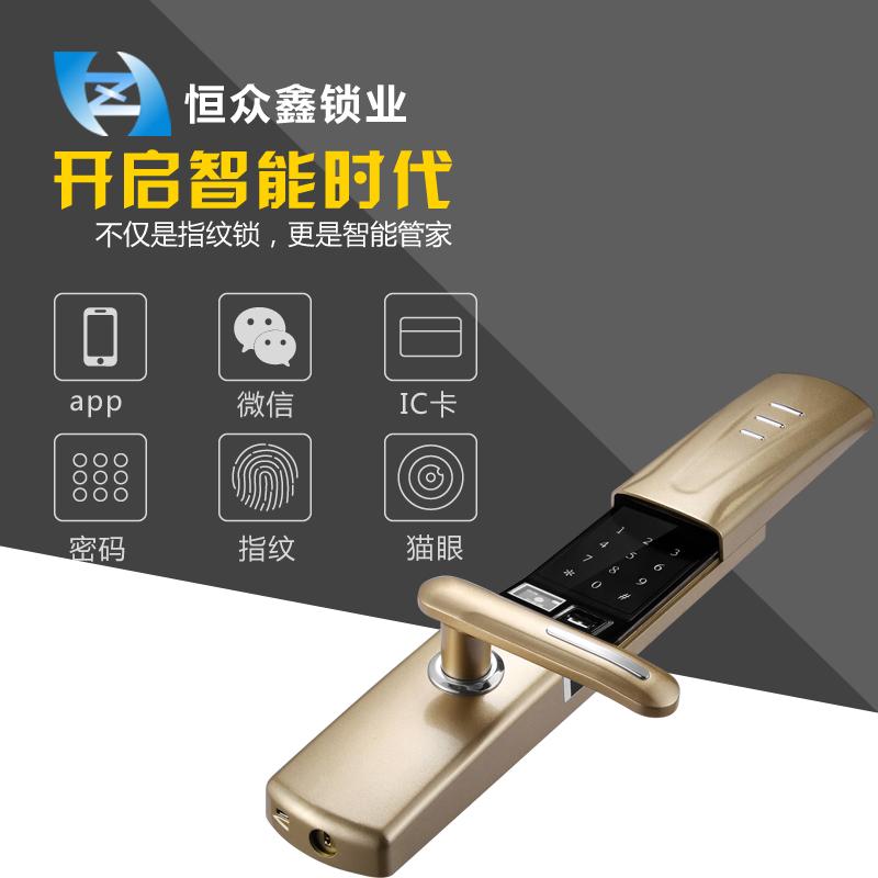 门业图片-指纹锁物联网指纹锁十大品牌E9图片