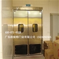 门业图片-仓库通道防撞门金属自由门自由防撞门进口防水防锈铰链餐厅自由门TD-M图片