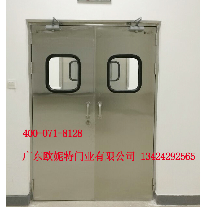 门业图片-医用门广东欧妮特门业供应防撞自由门超市防撞门撞击自由回位门过叉车自由门TD-M图片