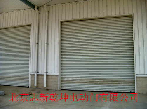 门业图片-建材建设钢质防火卷帘门(抗风型)志新乾门图片
