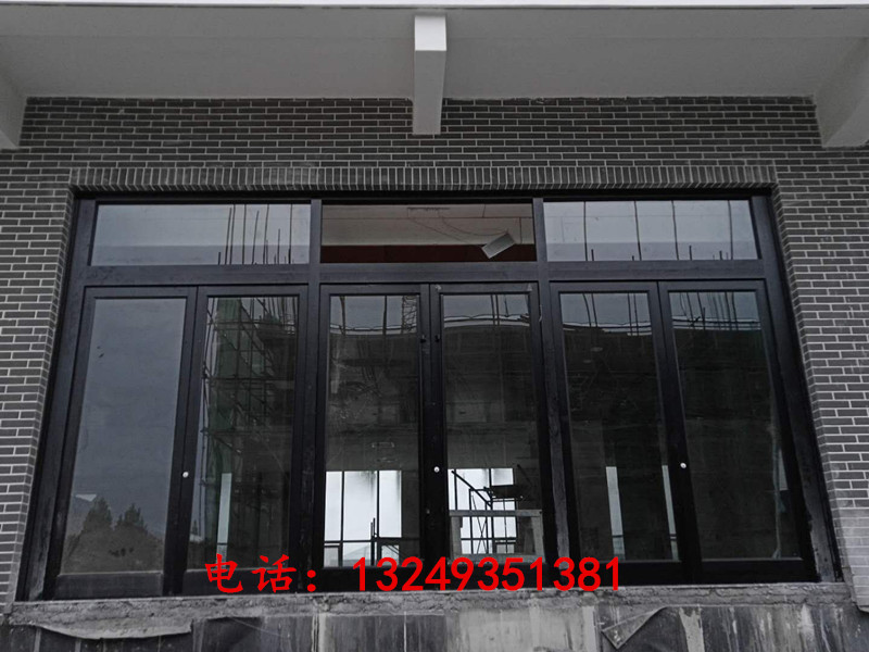 门业图片-肯德基门石家庄黑色肯德基门 厂家定制肯德基门 宏亚门业1900*2400图片