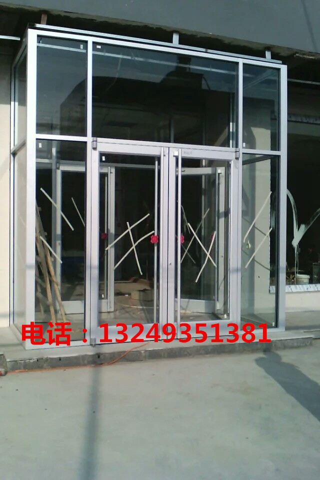 门业图片-肯德基门石家庄安装电泳白肯德基门 肯德基门加工 肯德基门价格1900*2400图片