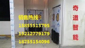 门业图片-工业门防撞自由门定制图片