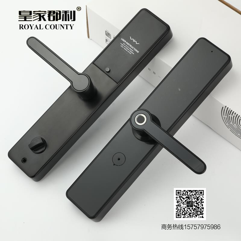门业图片-指纹锁皇家郡利一握即开X1图片