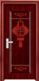 门业图片-钢木室内门低价批发悦美钢木室内门YM-6080图片
