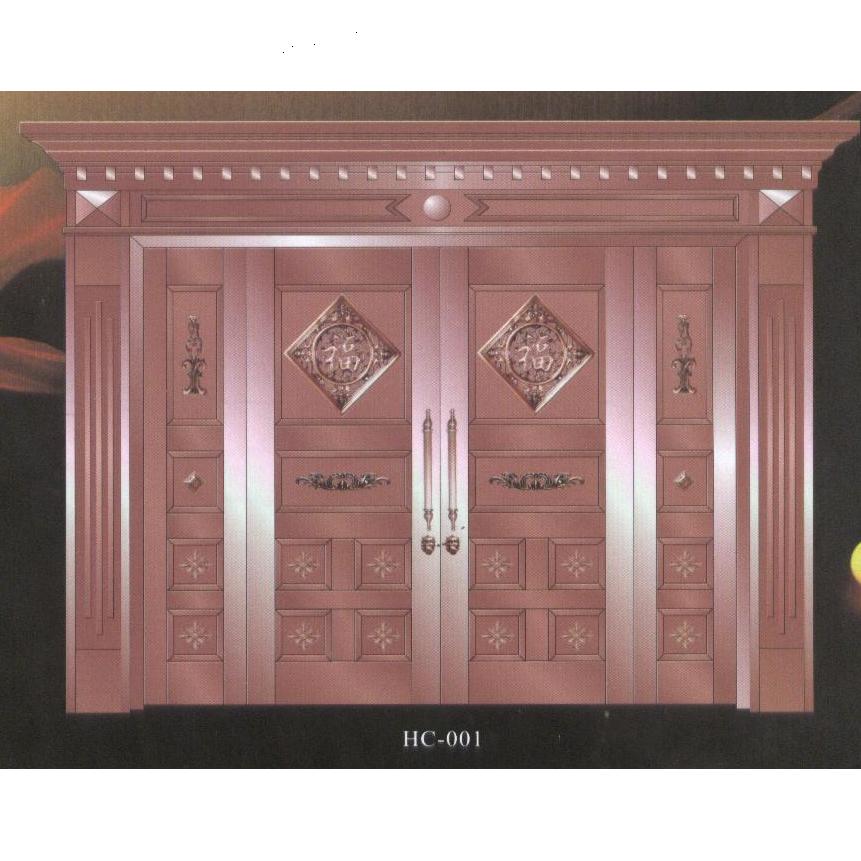 门业图片-铜铝门电泳铜铝门可定制图片