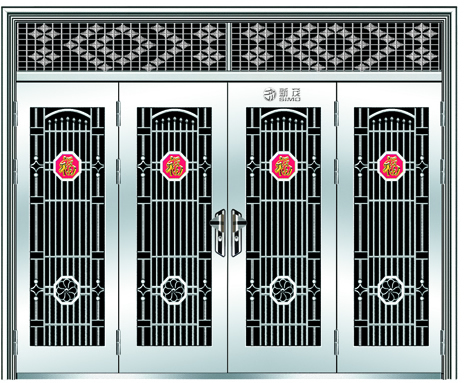 门业图片-四扇门系列SM-8018SM-8018图片