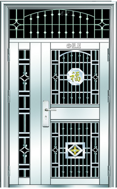 门业图片-子母门系列SM-8025SM-8025图片