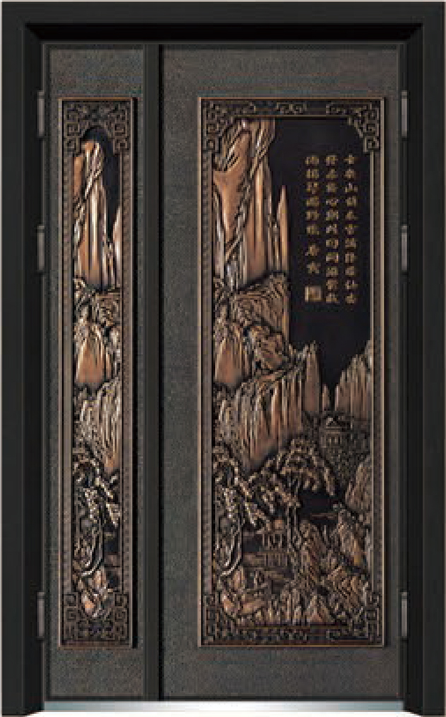 门业图片-防暴铸铝门199008铸铝门防暴铸铝门系列图片