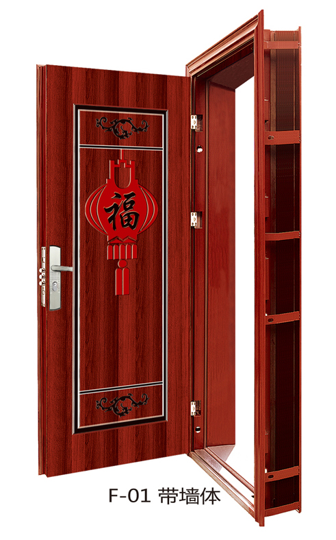 门业图片-非标门浙江钢质标准门（带墙体）F-01图片