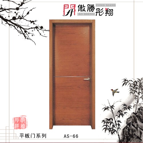 门业图片-平板门室内门，平板门批发，室内门系列，傲胜彤翔R10图片
