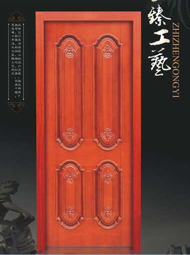 门业图片-本木富美森—实木门本木富美森，实木工艺门A001图片