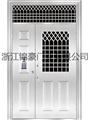 门业图片-楼寓整板割孔门JH-3006(楼寓整板割孔门)图片