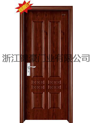 门业图片-钢木门越南红松CC-660(越南红松)图片