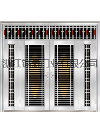 门业图片-不锈钢门JH-6008(贵族花)JH-6008(贵族花)图片