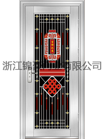 门业图片-不锈钢门JH-6017(贵族花)JH-6017(贵族花)图片