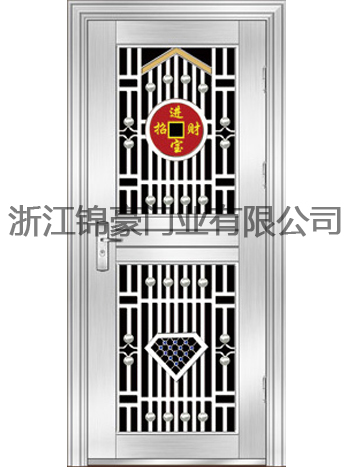 门业图片-不锈钢门JH-6028(贵族花)JH-6028(贵族花)图片