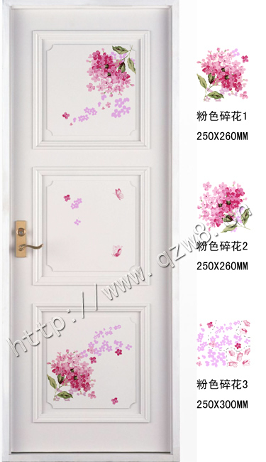 门业图片-大盟室内门贴花室内门贴花 水转印木门印花水移画贴花250X300MM图片