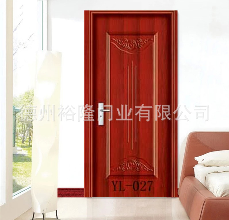 门业图片-怡立特生态门定制加工生态复合门 学校用门 工程门 加工定制YL-027图片