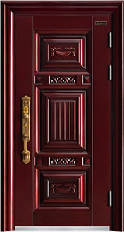 门业图片-防盗安全门YT-FD968静音自动锁(甲级)YT-FD968图片