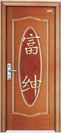 门业图片-模压门批发富绅模压门F-9152图片